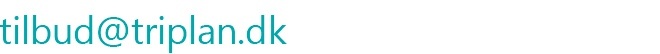 Mail til Triplan om tilbud